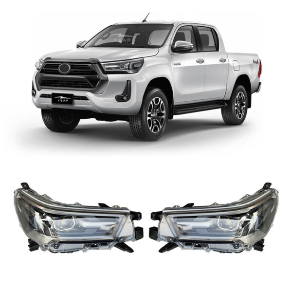 2021 Hilux OE headlights high - 图片 2