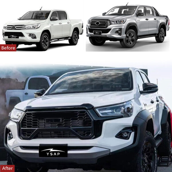 2016-2020 Hilux upgrade to 2023 Hilux GR body kit - 图片 2