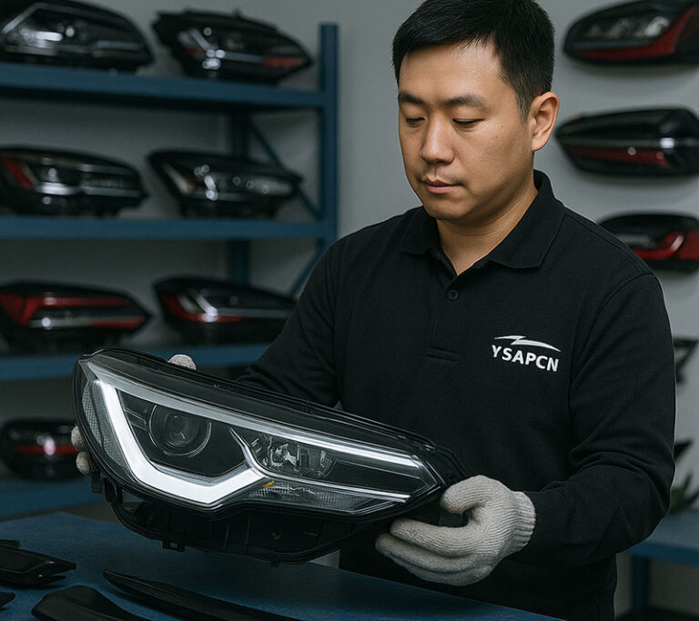 LED headlamps and tail lamps