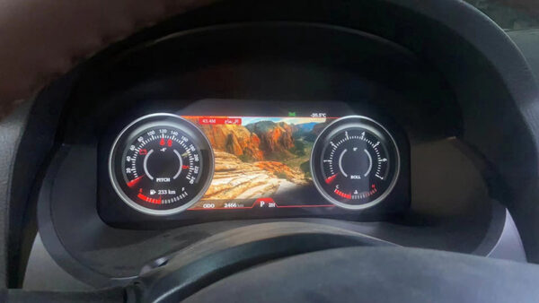 2008 2018 PAJERO Dashboard