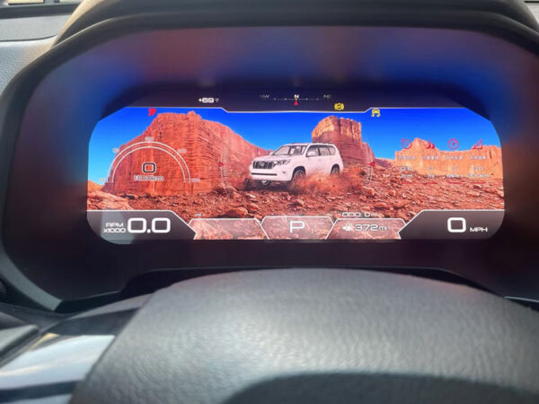 Prado FJ150 dashboard