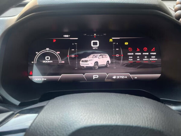 Prado FJ150 dashboard