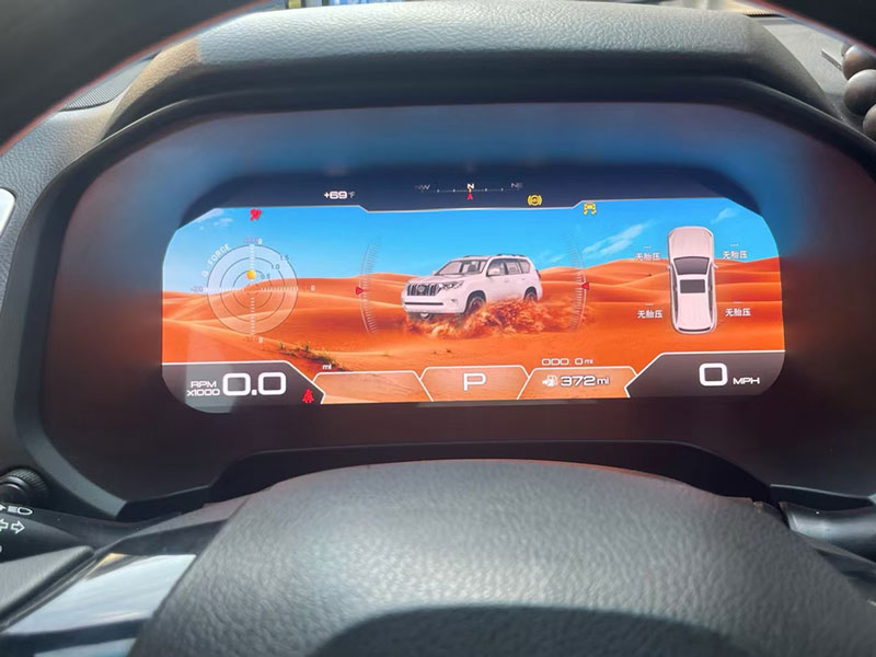Prado FJ150 dashboard